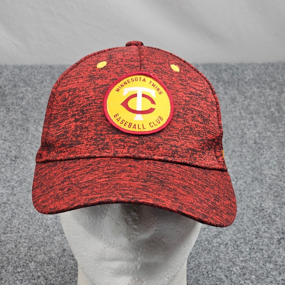 University of Minnesota Gophers‎ x Twins Baseball Cap Active Hat Red Space Dye